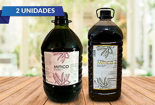 Pack 1 aceite de Oliva de 5 Lt. + 1 Aceto balsámico 5 Lt.