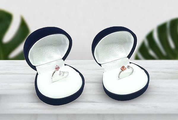 Exclusivo anillo de plata 925 y cristal swarovski