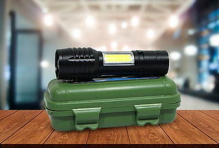 Linterna Led De Mano Recargable Power Style