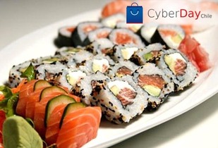 50% All You Can Eat! Sushi y Postre para 2, Providencia