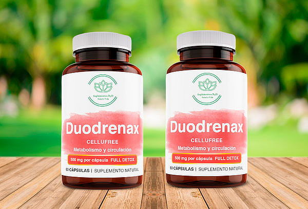  ¡120 Capsulas! Duodrenax Cellufree Anticelulítico