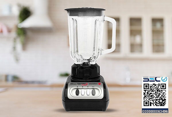 LICUADORA JARRO VIDRIO 1.5LT L-1630 NEGRA | Urbania