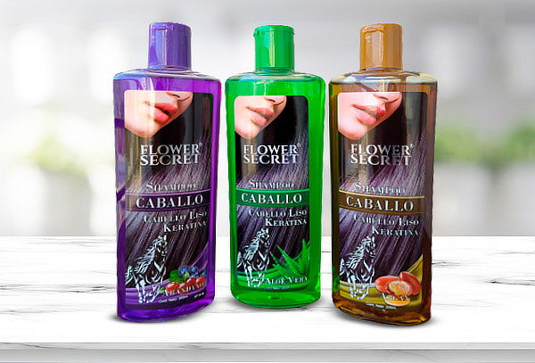 Shampoo Caballo Flower Secret 300ml a elección