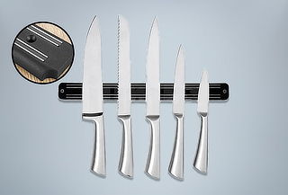 Soporte Magnético para Cuchillos y Utensilios