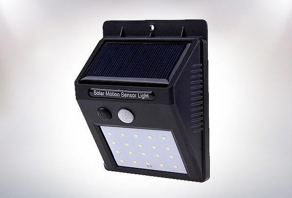 Foco Solar 20 LED con Sensor de Movimiento