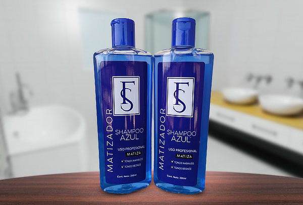 Shampoo Matizador Azul Flower Secret 300ml