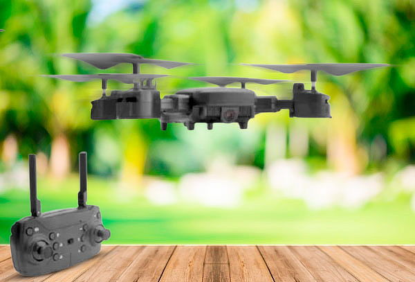 Drone Recargable G2 Con Camara, Wi-fi y Estuche