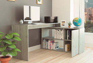 Escritorio Office 8, Ceniza