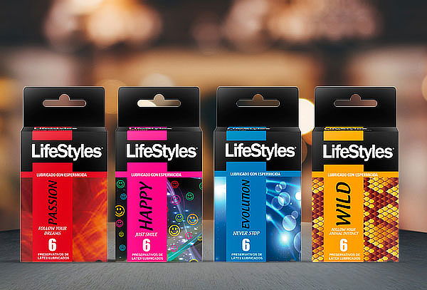 Pack 12 preservativos Lifestyles a elección 