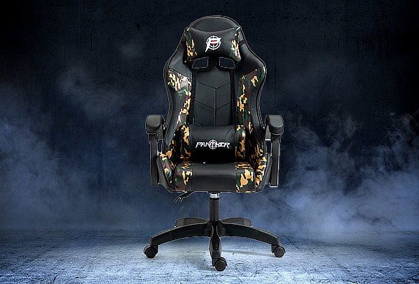 Silla Gamer Militar Led