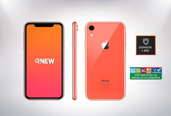 Celular Reacondicionado Clase A Apple Iphone Xr 64 Gb Color Coral