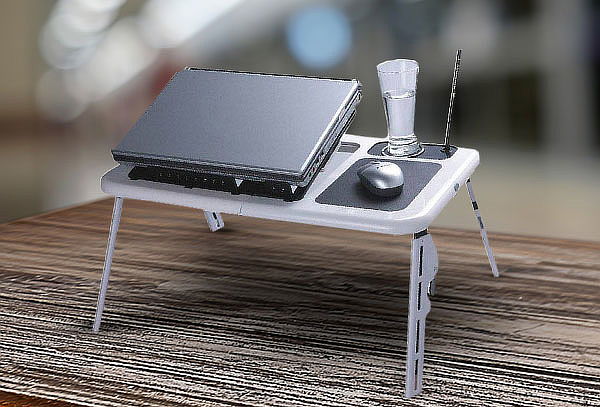 Mesa Plegable para notebook con ventiladores