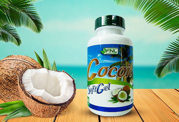 Aceite de Coco Cocoil 60 capsulas Laboratorio FNL