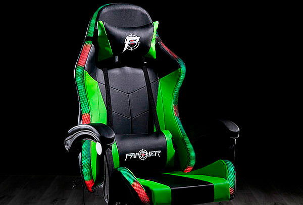 Silla Panther Gamer Reclinable RGB LED. 