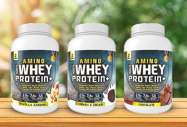 Proteína 100% Amino Whey Protein de 2 libras Supletech