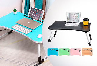 Mesa Plegable Portatil Notebook Cama Desayuno