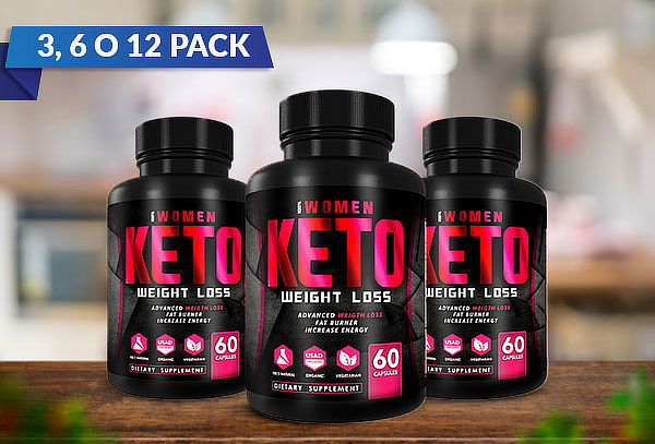 3 o 6 Pack 100% Women Keto