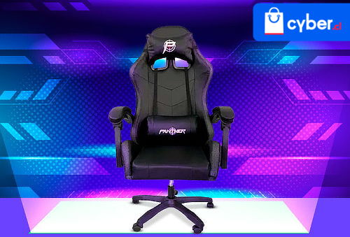 Silla Panther Gamer Reclinable RGB LED. 