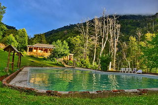 Termas Malleco 2x1  piscina termal por el día 