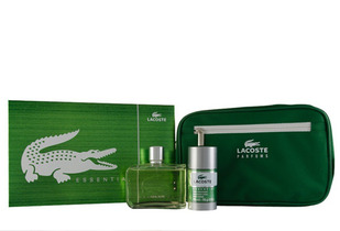 Perfume Lacoste Essentia 125ml + Neceser + Desdorante 75 ml 