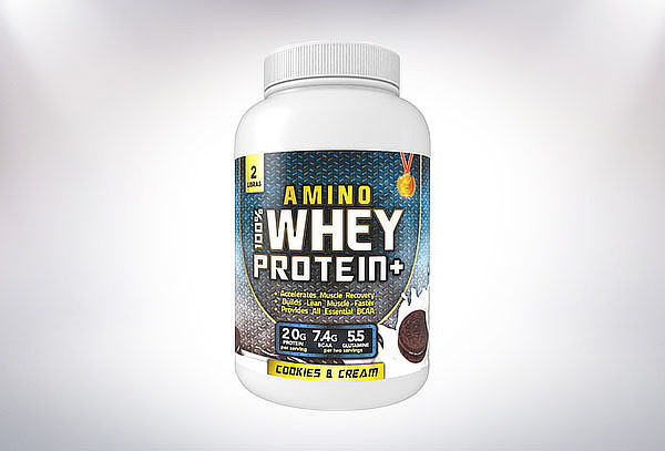 Proteína 100% Amino Whey Protein de 2 libras Supletech