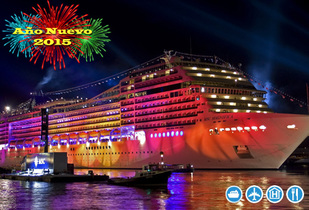 Año Nuevo 2015 Espectacular en Crucero MSC Magnífica