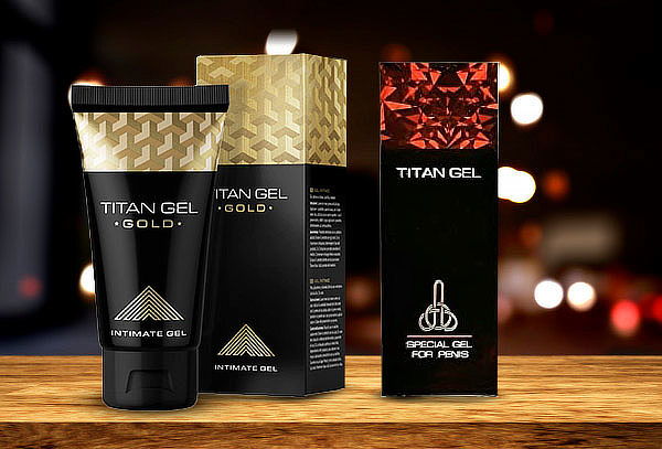 Titan Gel Lubricante para hombres Original