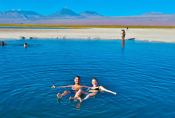 Laguna Cejar en San Pedro de Atacama
