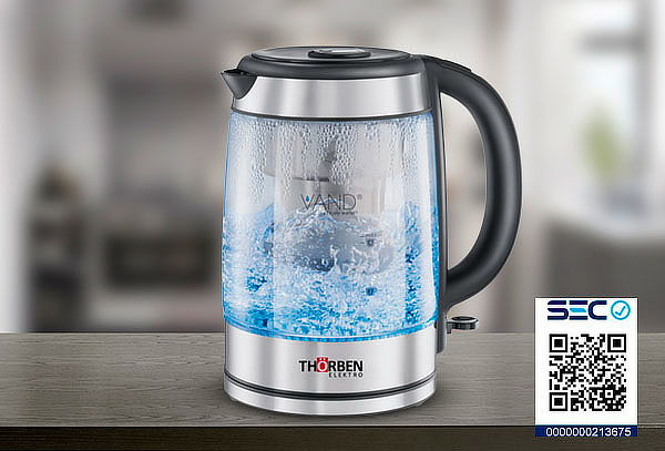 Hervidor AquaFilter Glass 1.7 Litros