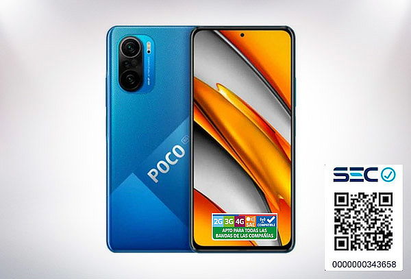 Xiaomi Poco F3 6GB 5G 128GB azul