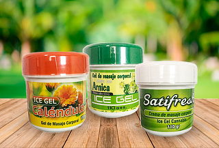 Gel de masaje corporal Ice Gel, variedades!