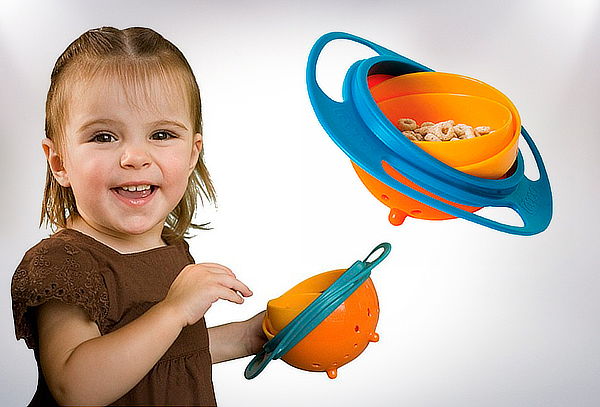 Pack 2 Platos Antivuelco para Bebés 