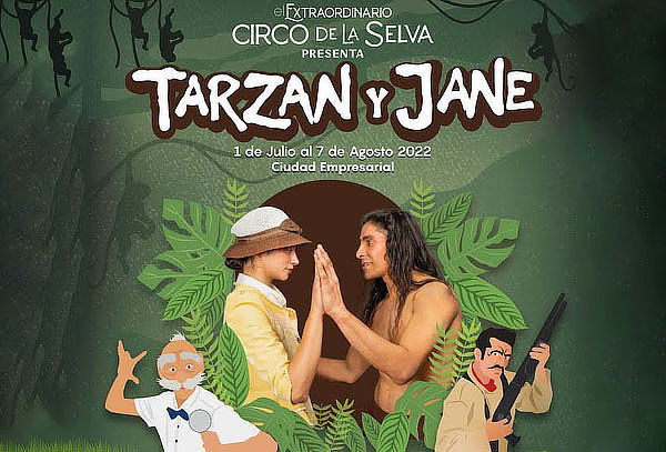 Tarzán y Jane - Vacaciones Invierno - Circo Teatro