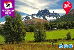 Fds largo 31 de Octubre en Patagonia vía SKY