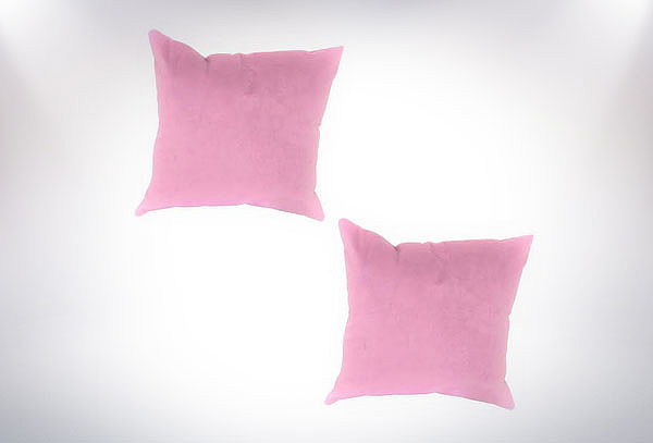 Set 2 cojines infantiles perrito - MU01402 - Cojines Color: pastel rosa;  Tipo de producto