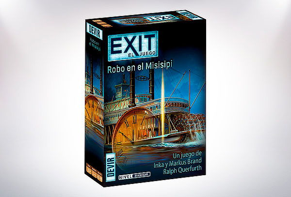 Exit Robo en el Misisipi juego de mesa español