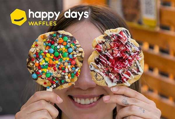 2 Waffles en paleta tamaño reducido a elección 12 Sucursales