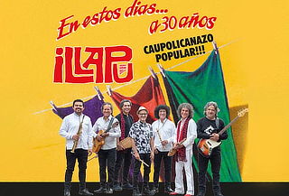  Illapu Viernes 15 de Diciembre Entrada Escenario Vip para