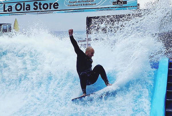 Diversión en La Ola Mall Sport con los implementos