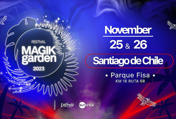 Festival Magic Garden 2023 - 25 y 26 de Noviembre