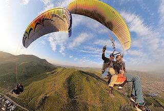 Vuelo Parapente Chicureo - Colina + Video y Fotos