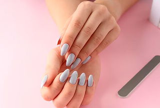 Esmaltado permanente degradé blanco $17.000