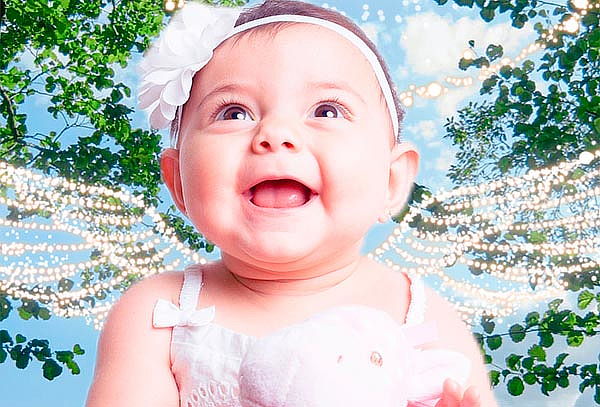 21 fotografías de bebés en alta calidad + 2 retocadas 