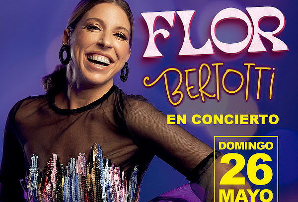 Entrada a Tribuna para Flor Bertotti Domingo 26 de Mayo