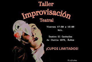 Taller de Improvisación y Creación Teatral 4 Clases 