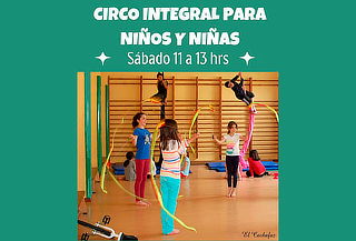 Circo Integral para niños y niñas 4 Clases en El Cachafaz