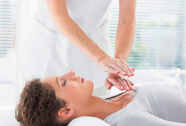 1 Sesion de Reiki + Masaje Champi + Reflexología Facial