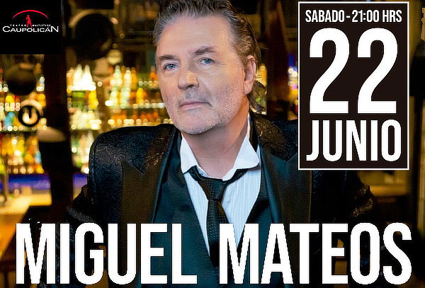 Miguel Mateos Sinfónico, 22 de junio en Teatro Caupolicán 