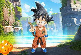 Goku Tamaño Real 1 Metro con retiro