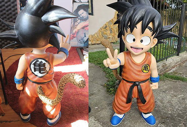 Goku Tamaño Real 1 Metro con retiro